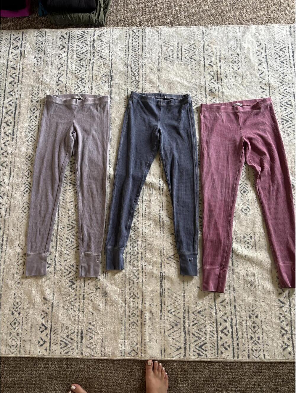 American Eagle Outfitters Ribbed Knit Leggings
